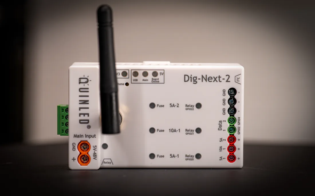 QuinLED Dig-Next-2 WLED controller